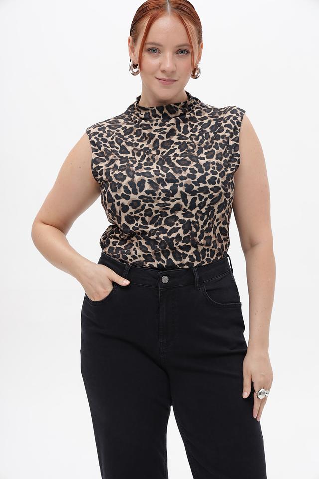 Топ Miss Lagotte леопардовый