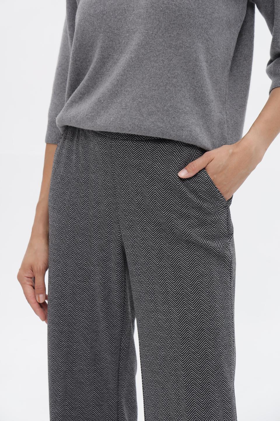 Брюки Angels в клетку серые