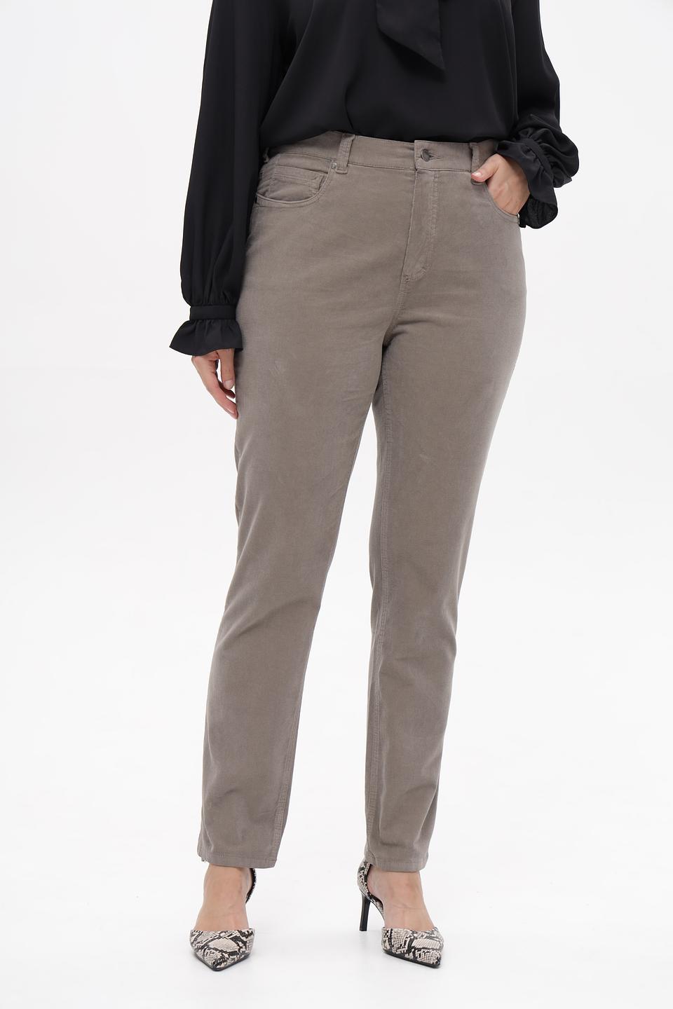 Брюки Anna Montana прямые, серые