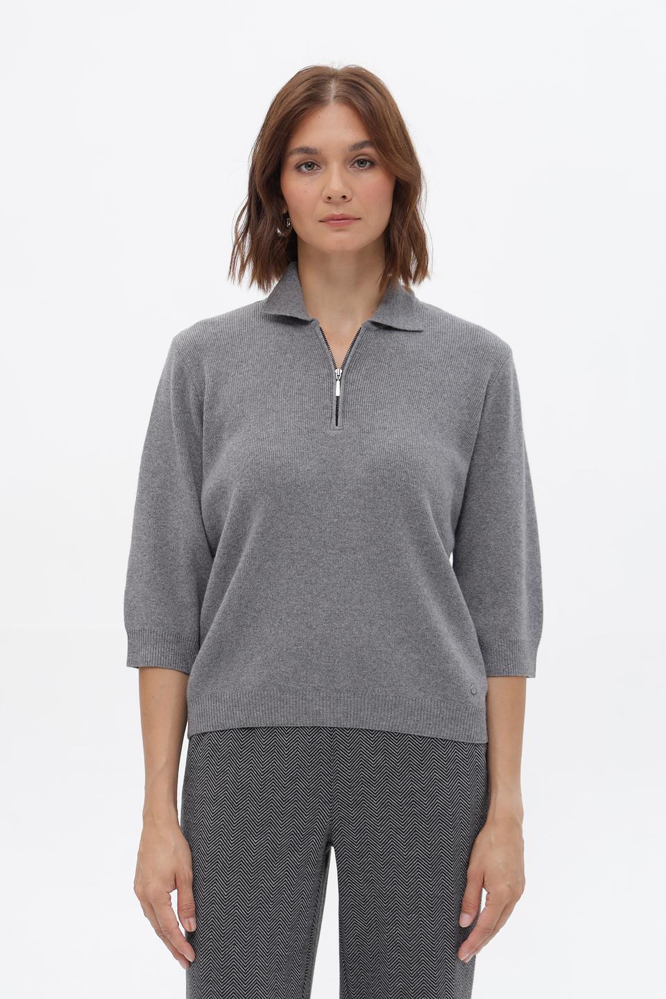 Пуловер Bugatti с воротником