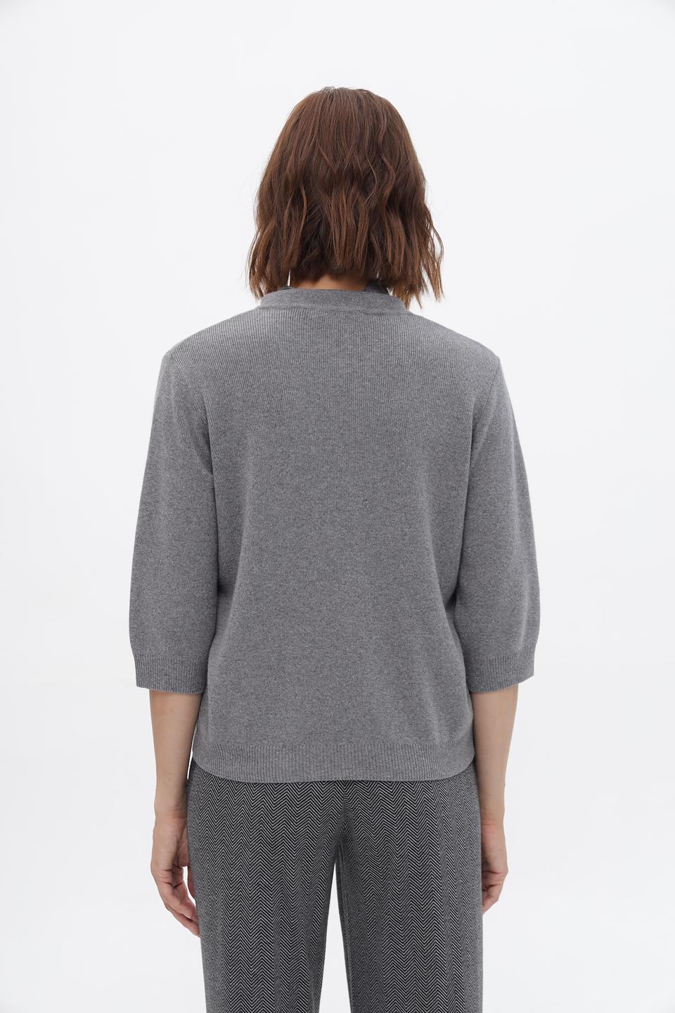 Пуловер Bugatti с воротником