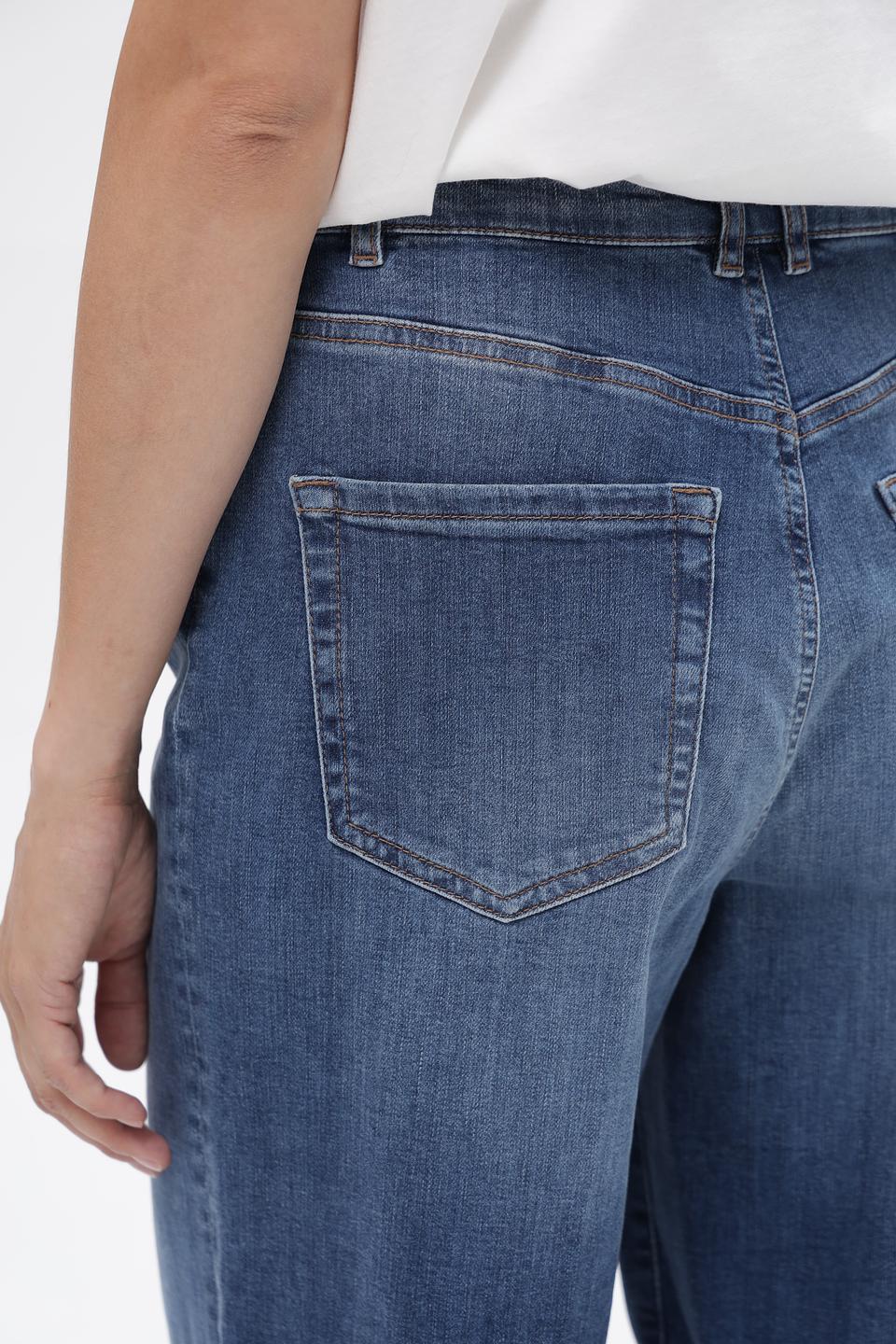 Джинсы клеш Marc Cain голубые