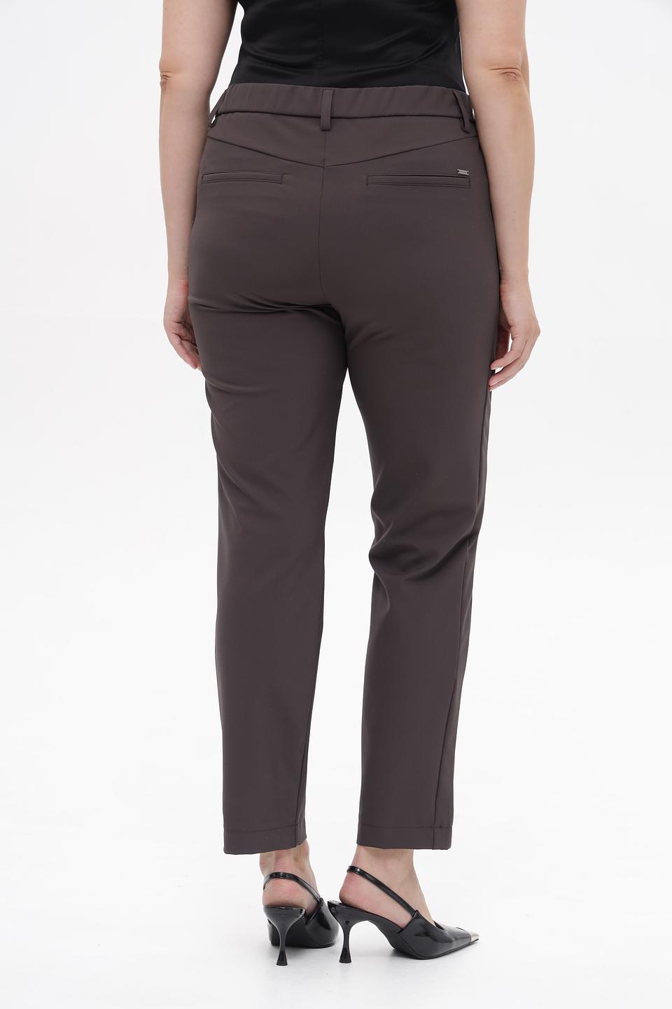 Брюки Gardeur укороченные серо-коричневые