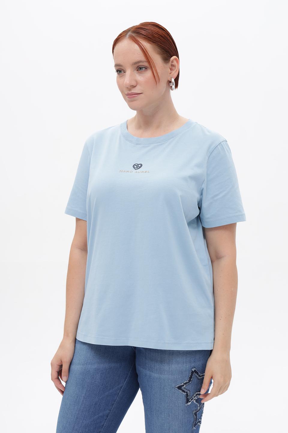 Футболка Marc Aurel голубая