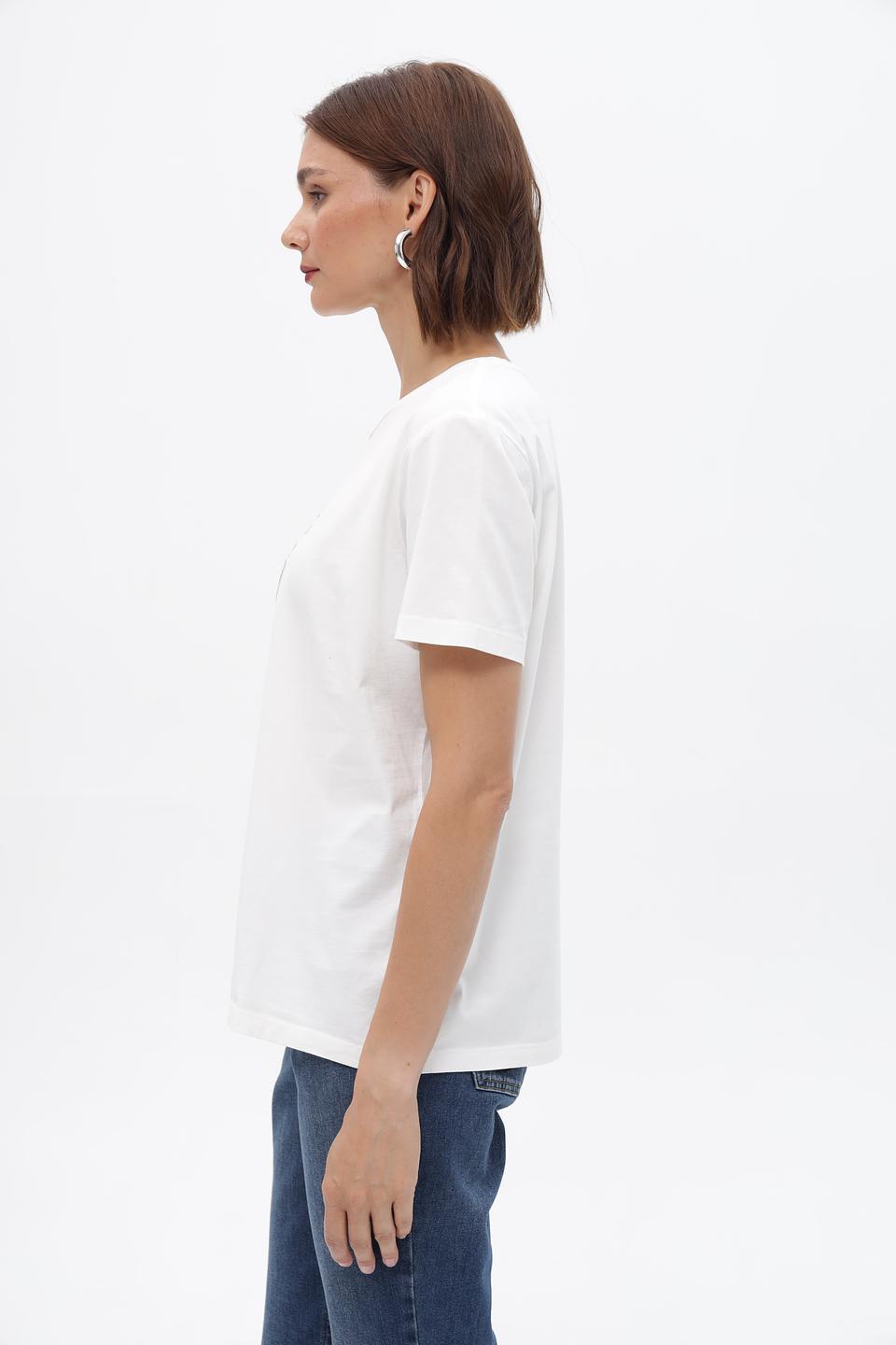 Футболка Marc Aurel с вышивкой