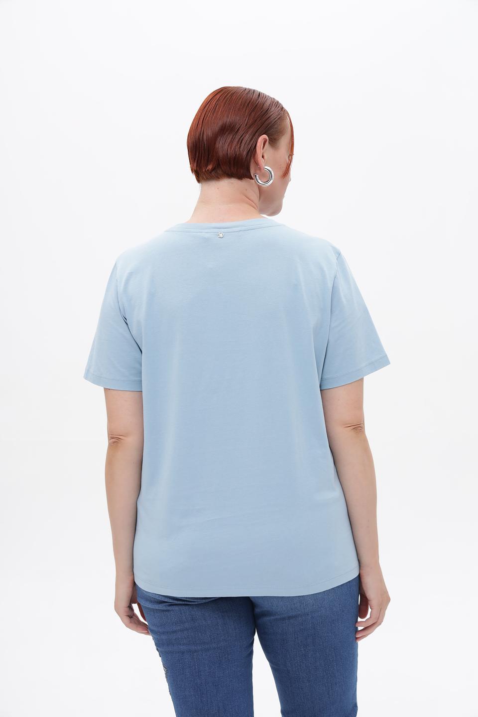 Футболка Marc Aurel голубая