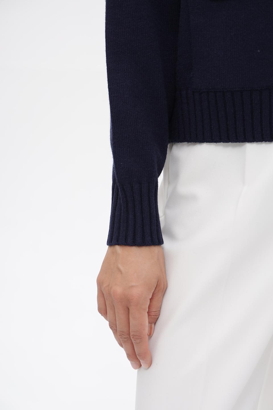 Жакет Marc Aurel вязаный тёмно-синий