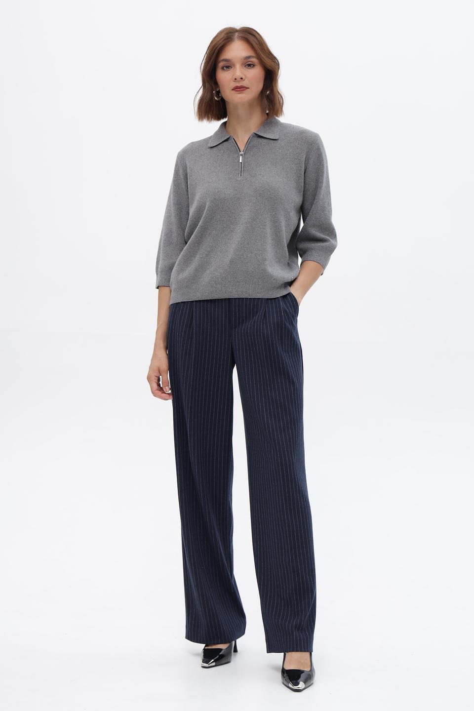 Брюки в полоску Oui