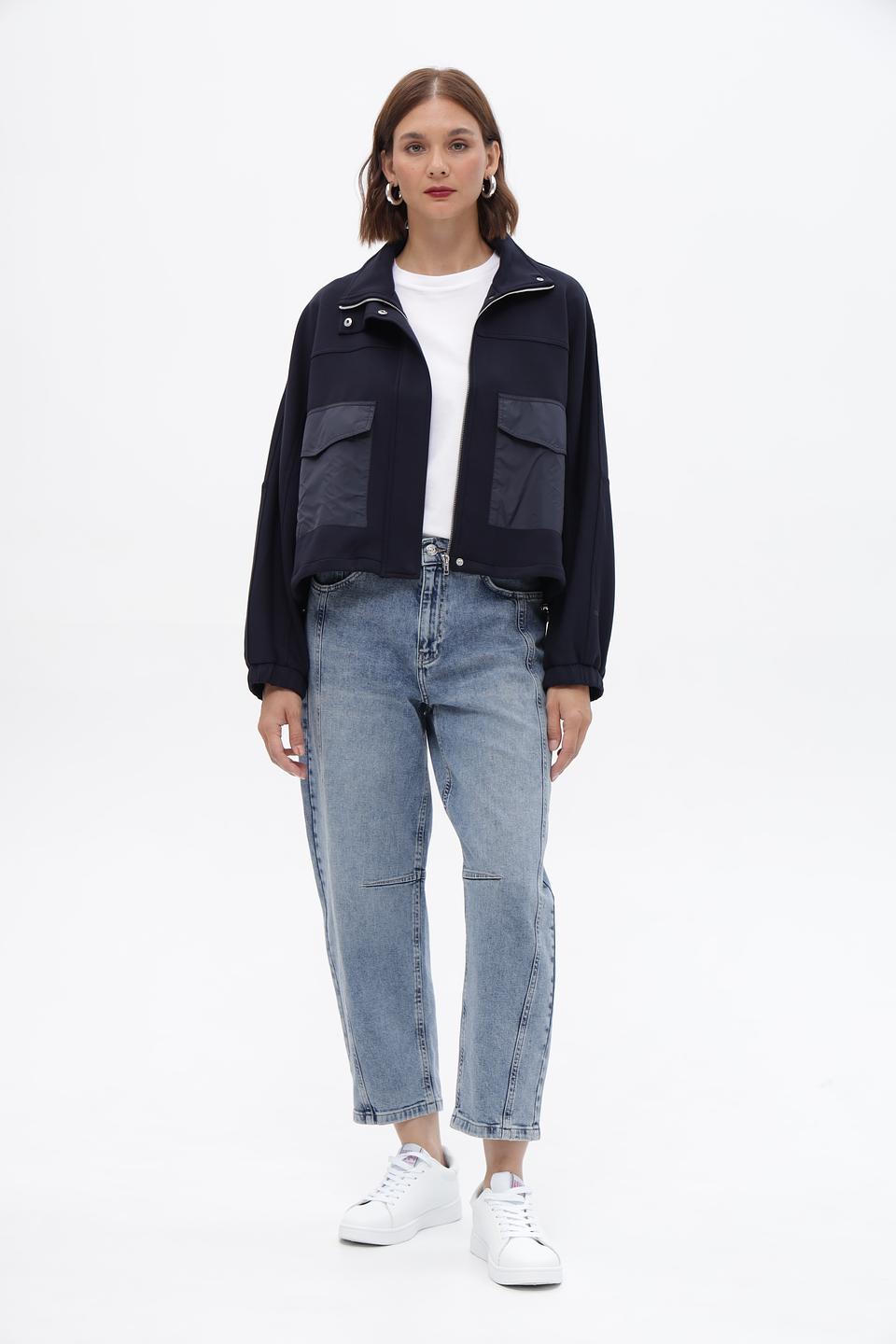Жакет Oui темно-синий