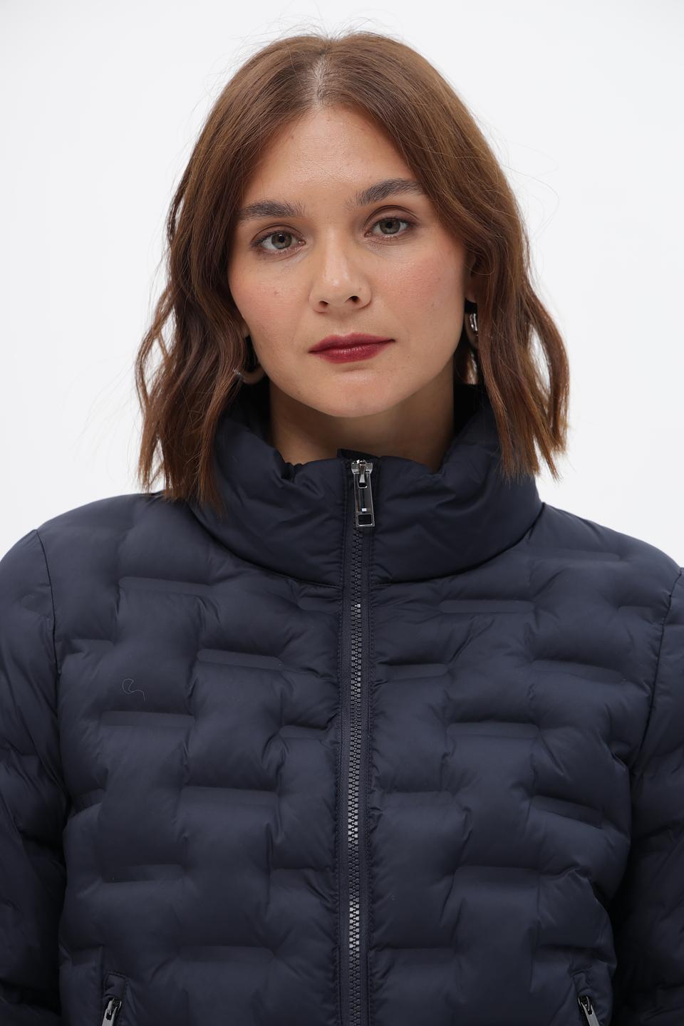 Куртка Bugatti стеганая темно-синяя