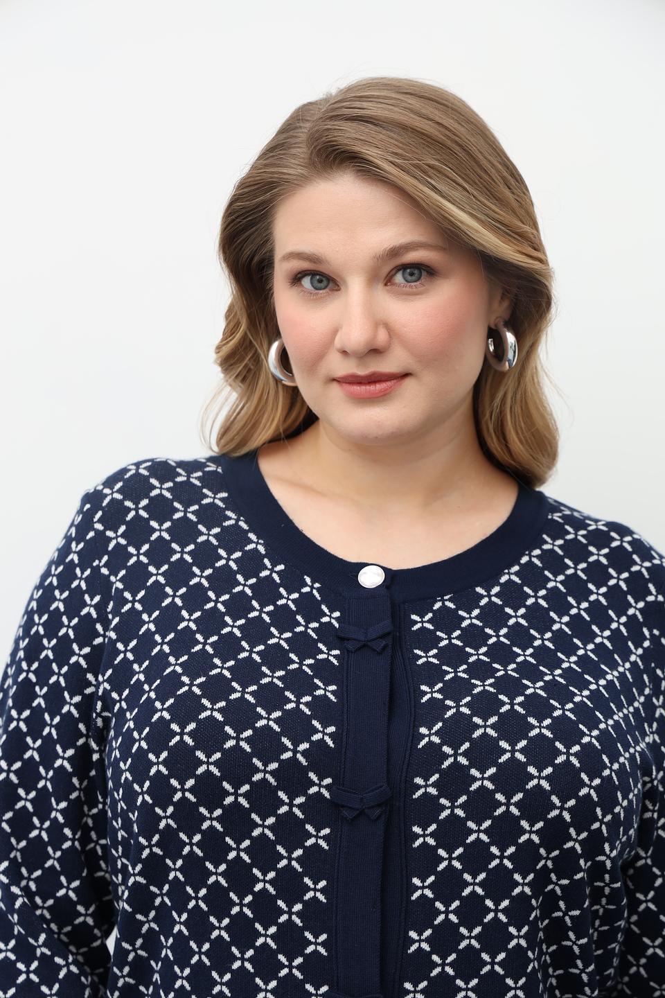 Жакет Gollehaug с геометрическим узором