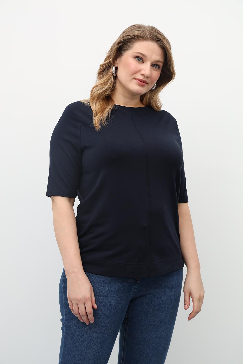 Футболка Frank Walder тёмно-синяя