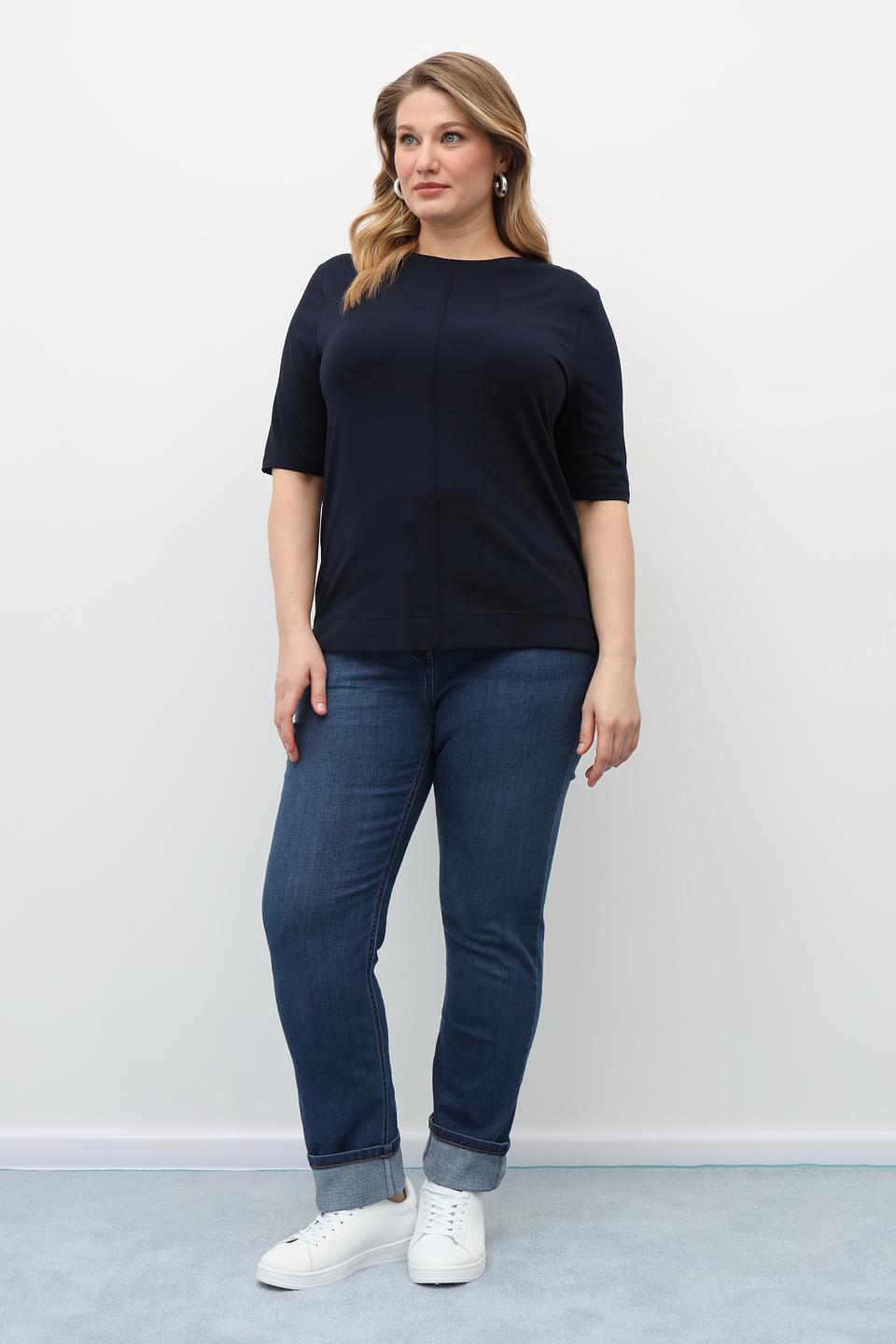 Футболка Frank Walder тёмно-синяя