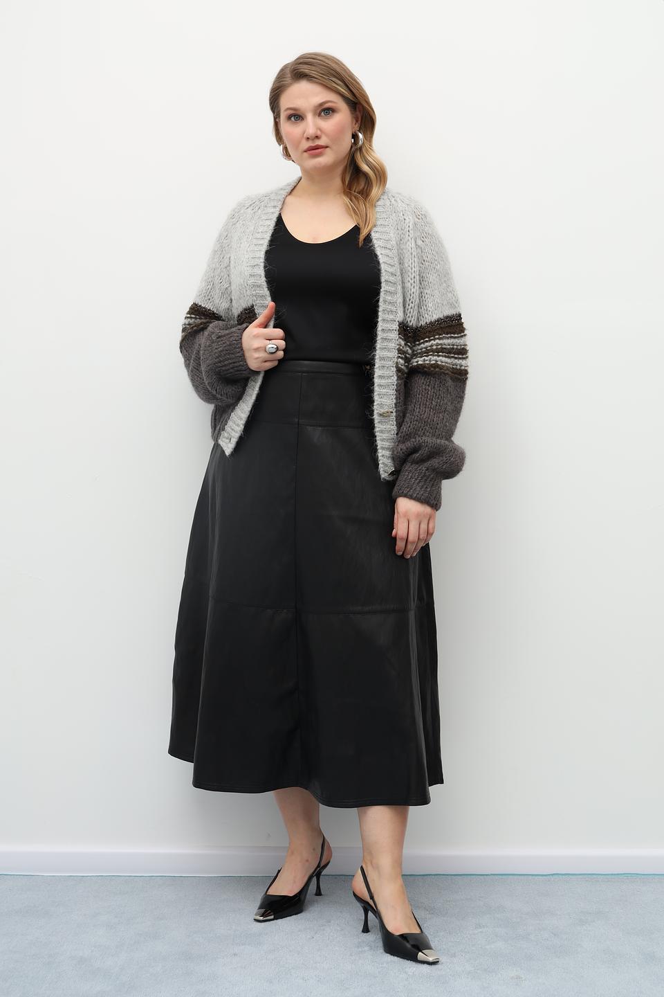 Юбка Catnoir кожа чёрная