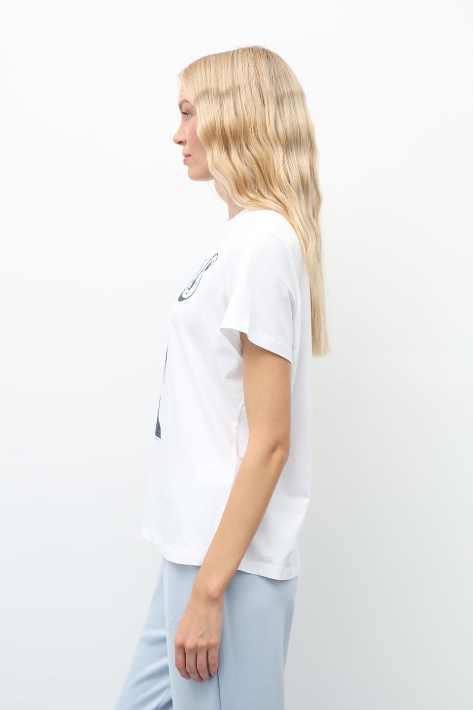 Футболка Catnoir с принтом Париж