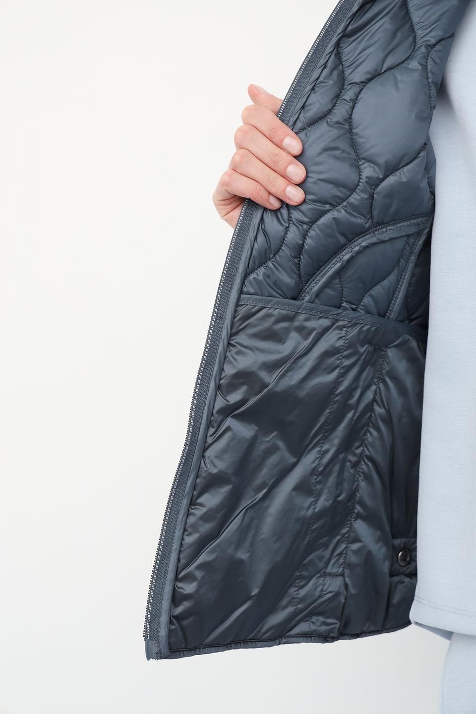 Жилет стеганый Betty Barclay серый