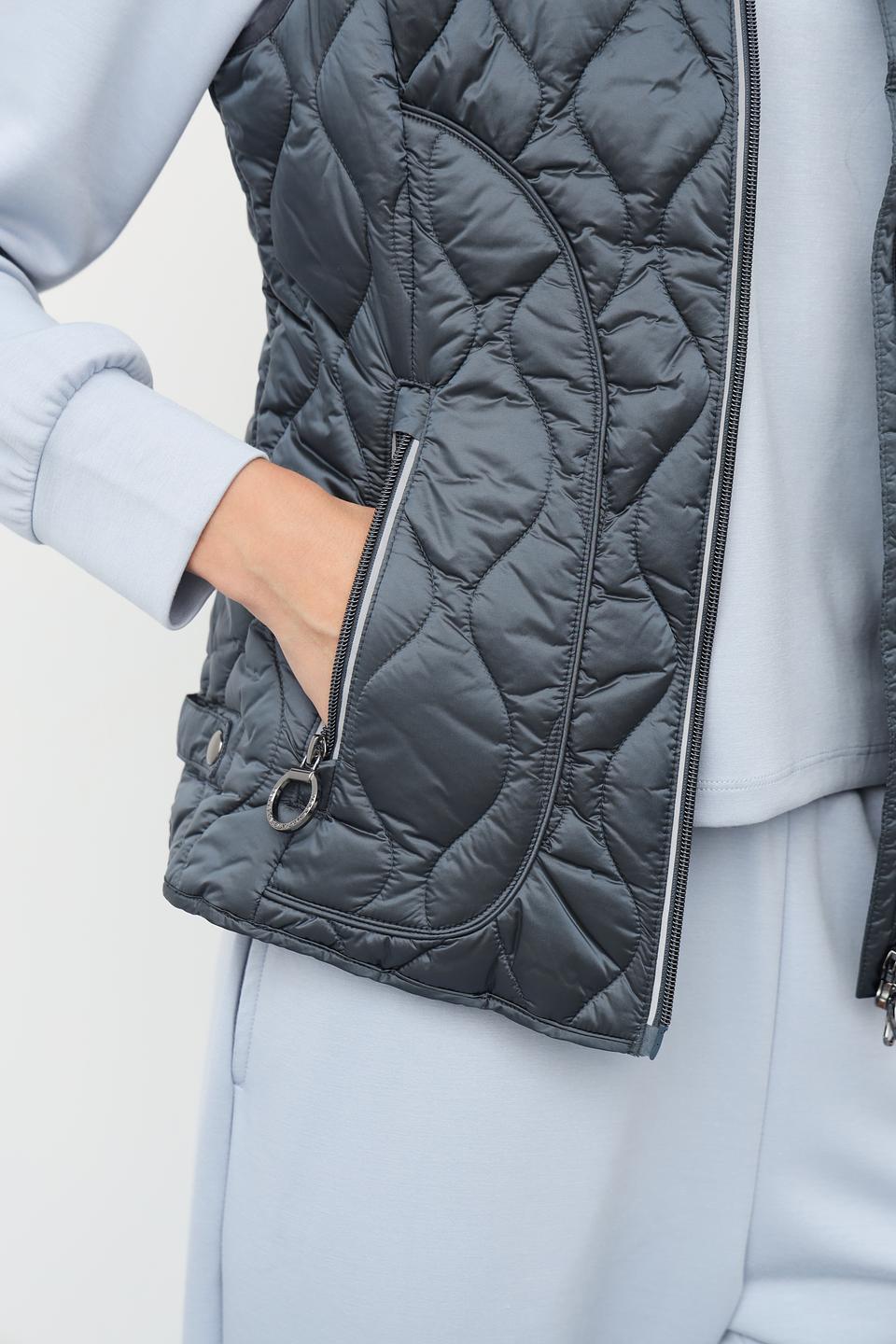 Жилет стеганый Betty Barclay серый