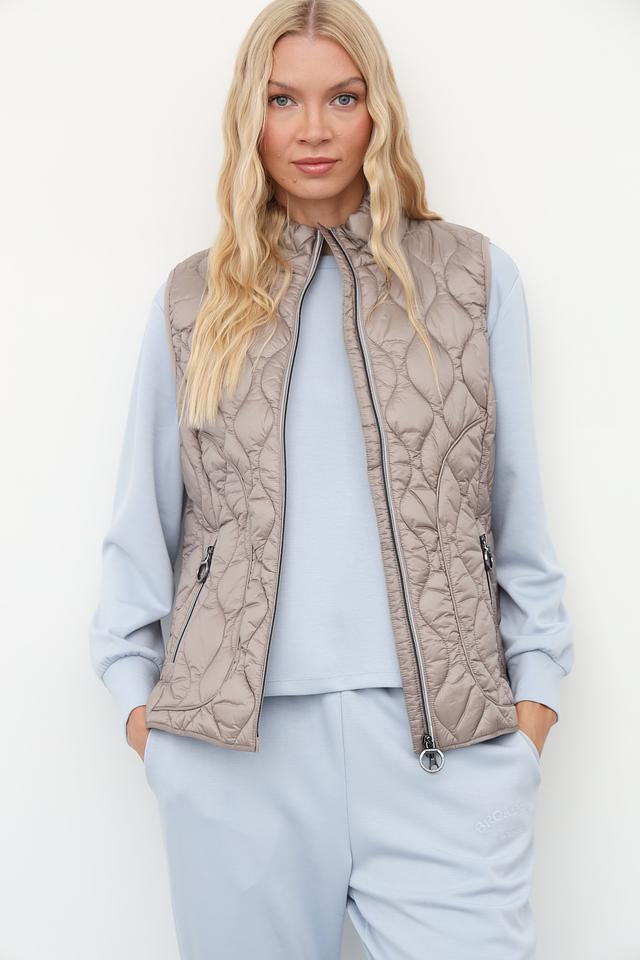Жилет стеганый Betty Barclay бежевый
