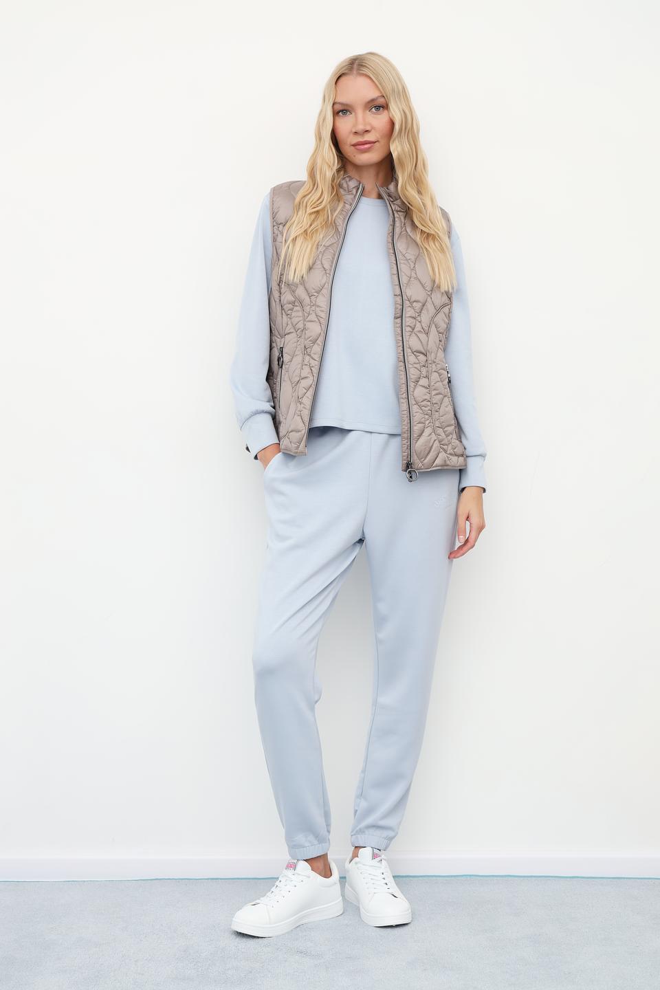 Жилет стеганый Betty Barclay бежевый