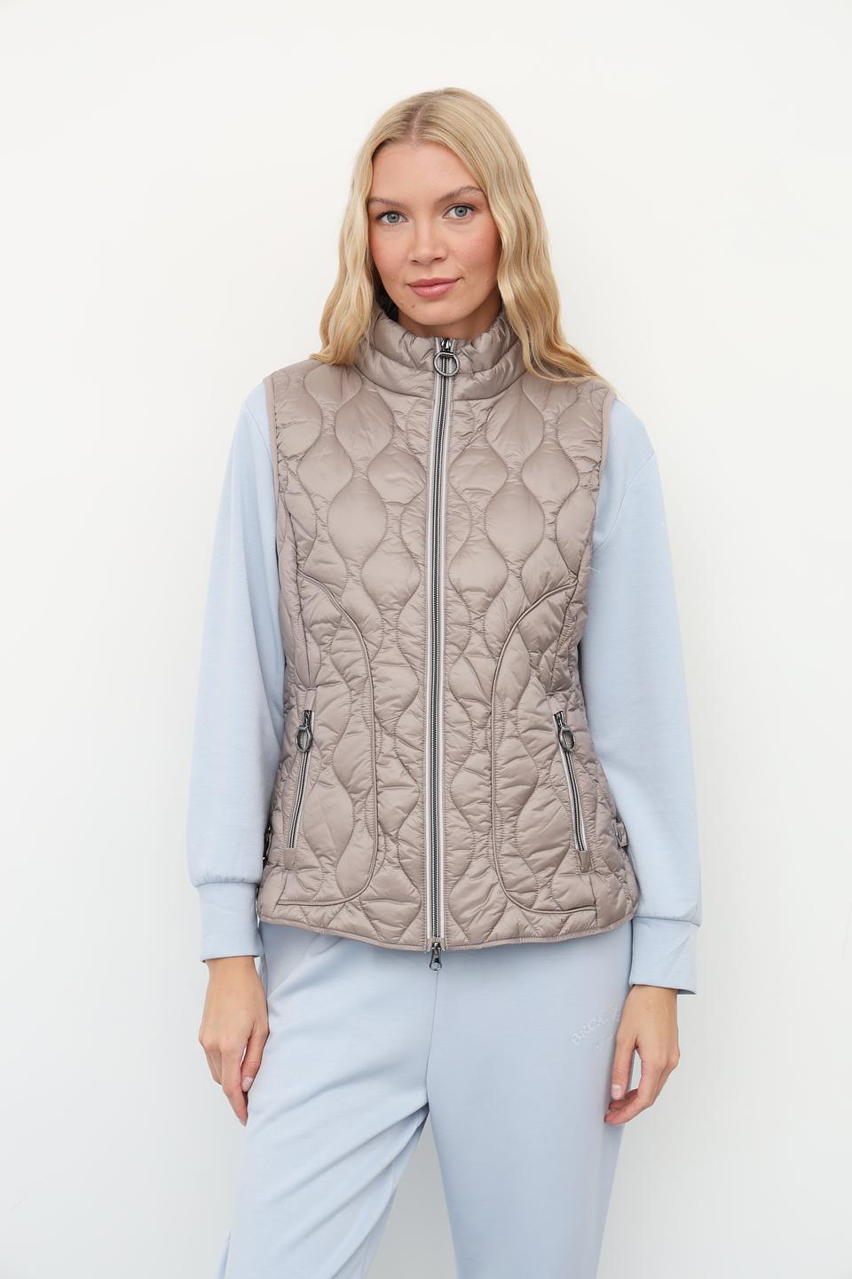 Жилет стеганый Betty Barclay бежевый