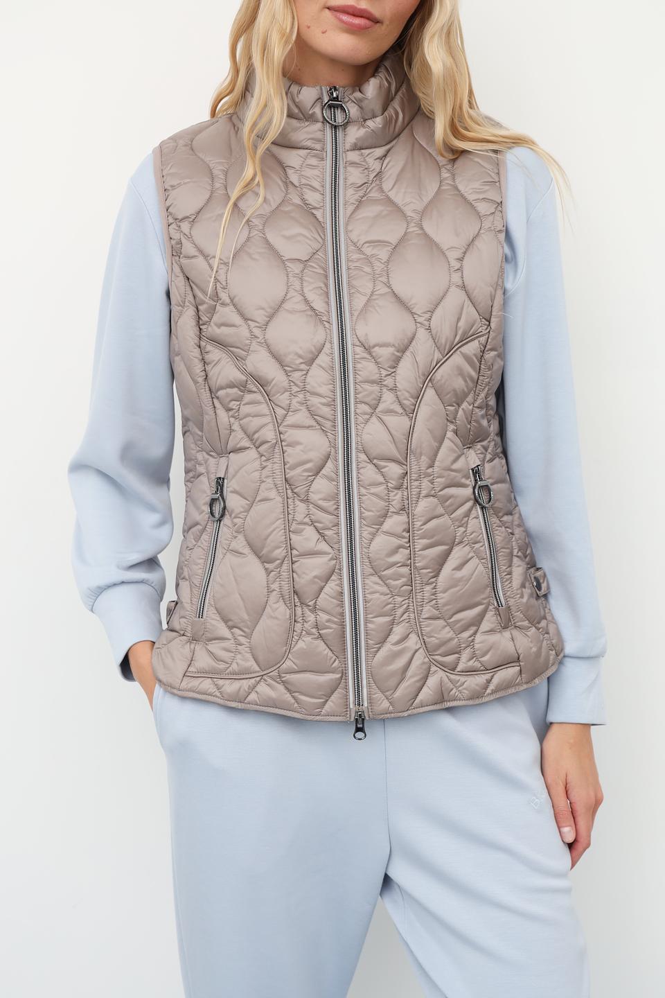 Жилет стеганый Betty Barclay бежевый