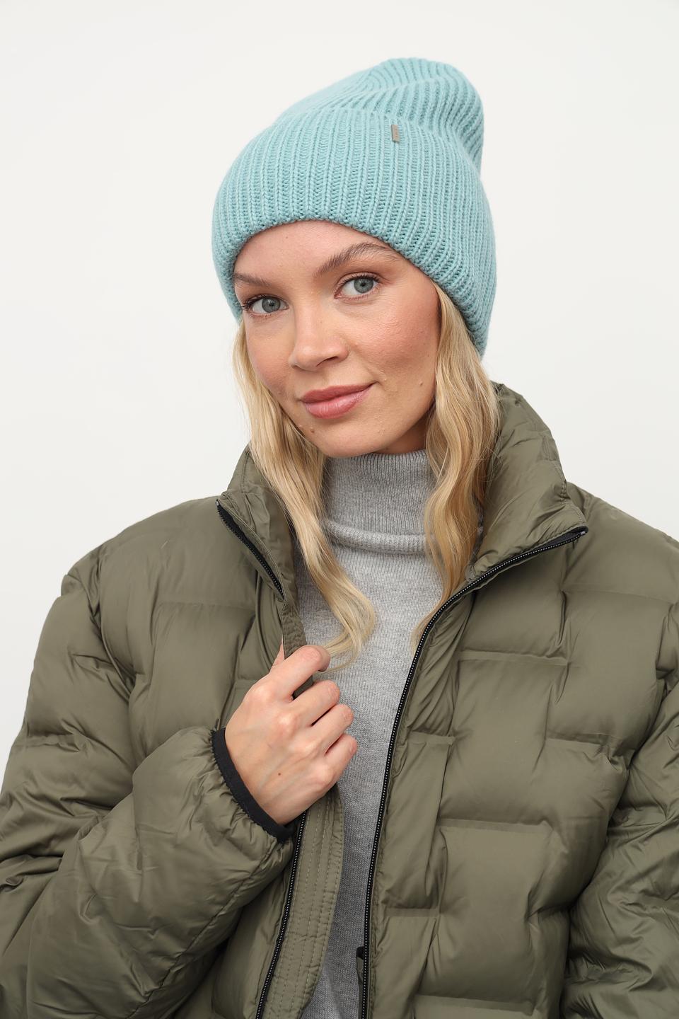 Шапка Julia Florenzi голубая