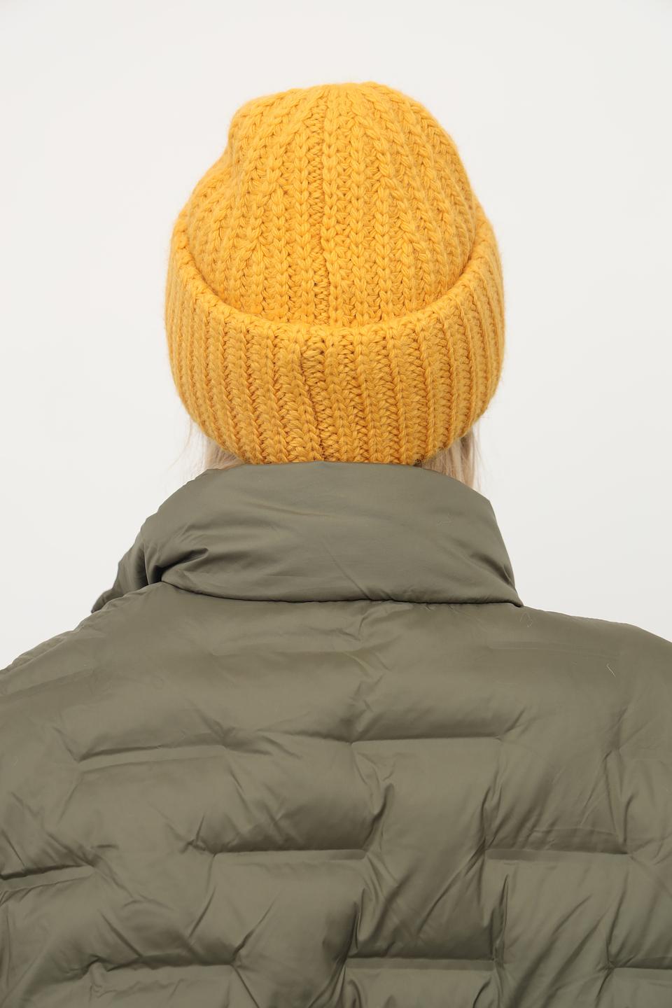 Шапка Julia Florenzi горчичная