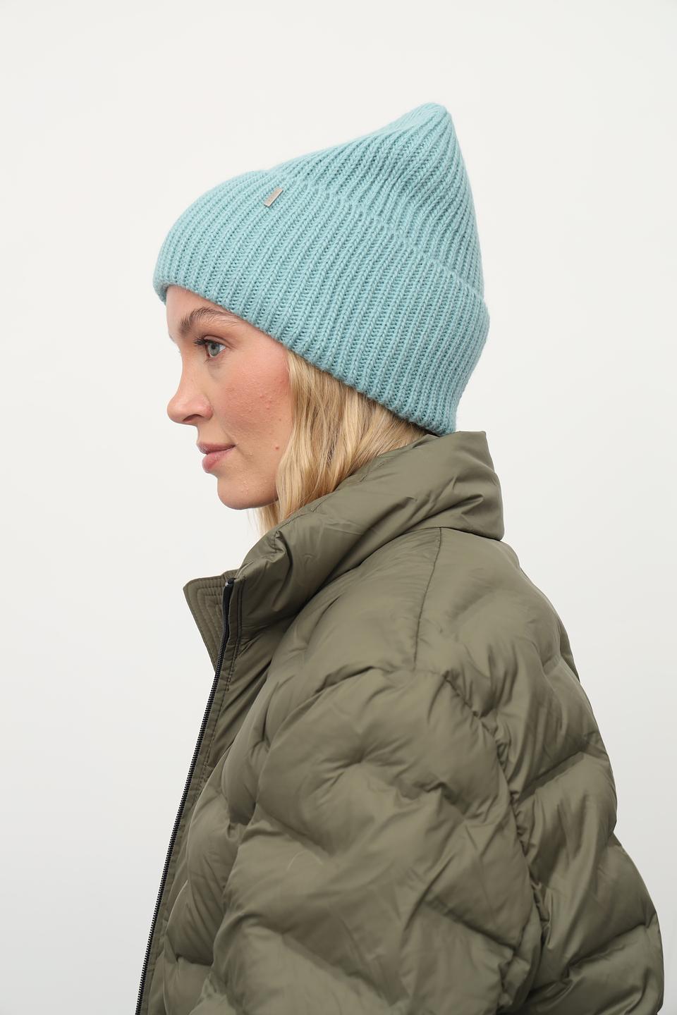 Шапка Julia Florenzi голубая