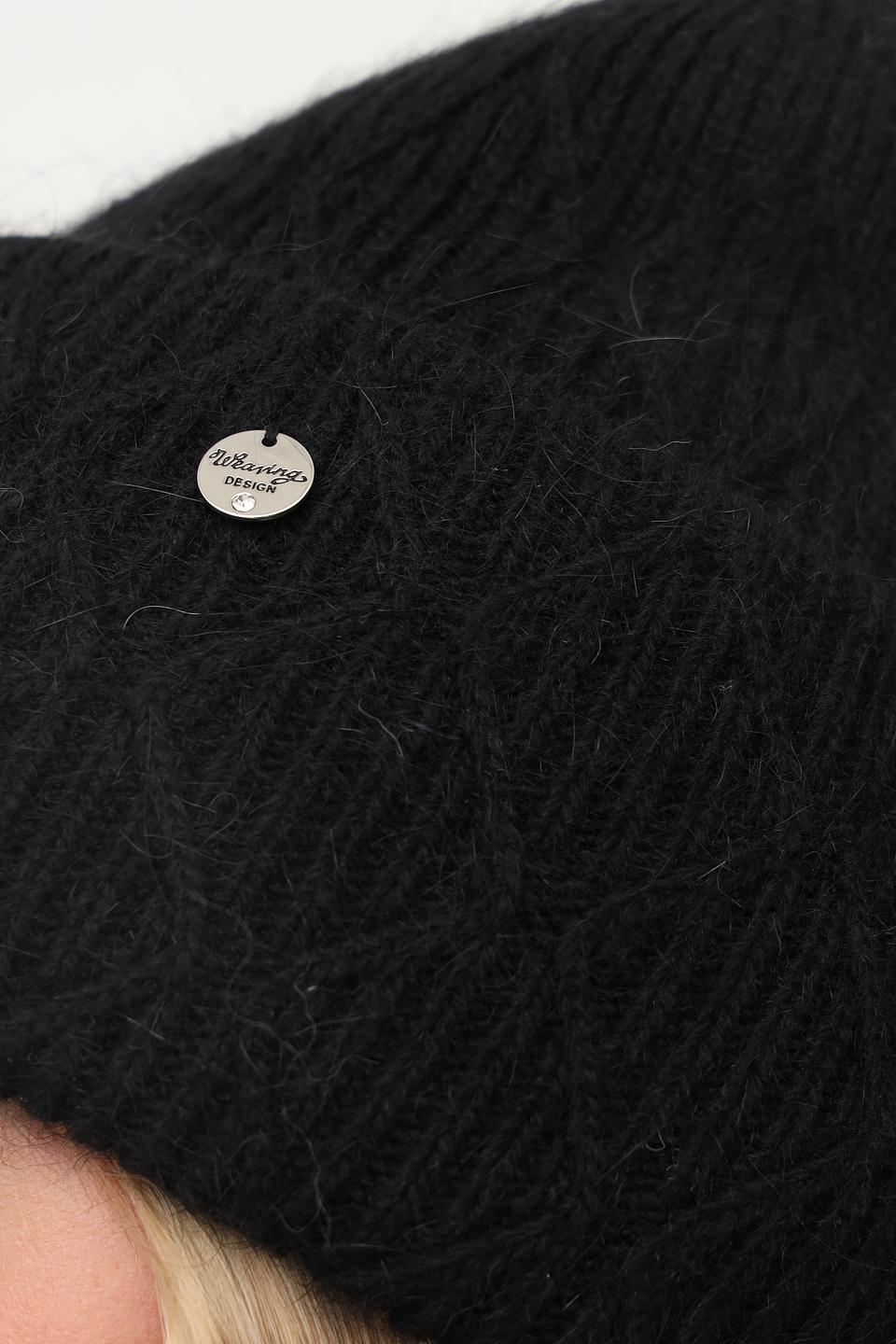 Шапка Julia Florenzi черная