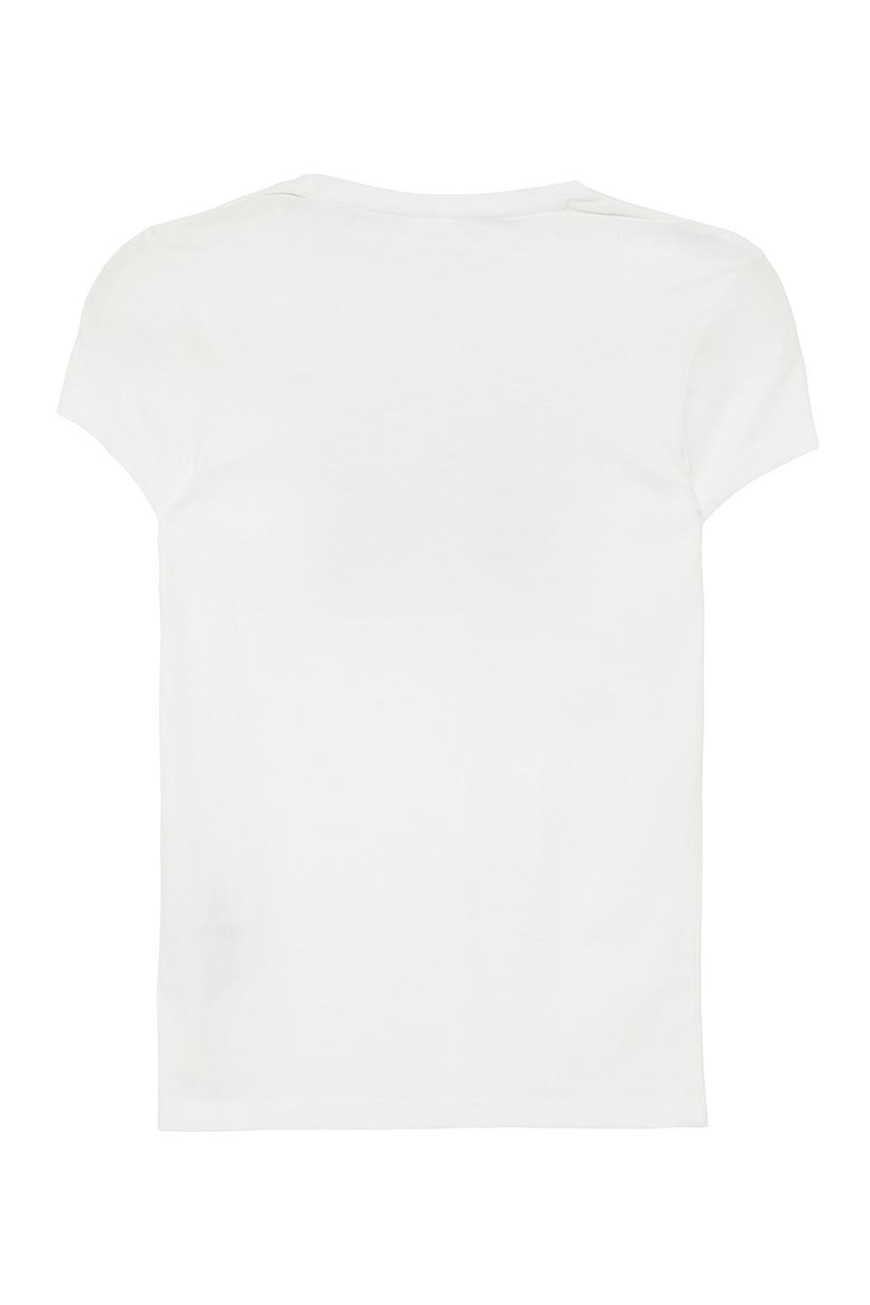 Футболка s.Oliver дев. с принтом белый