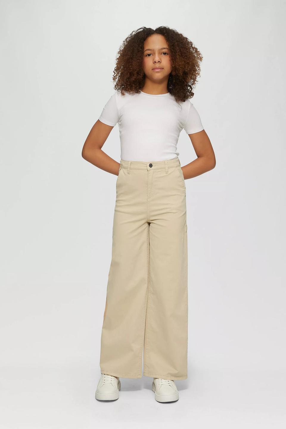 Брюки кюлоты s.Oliver бежевые