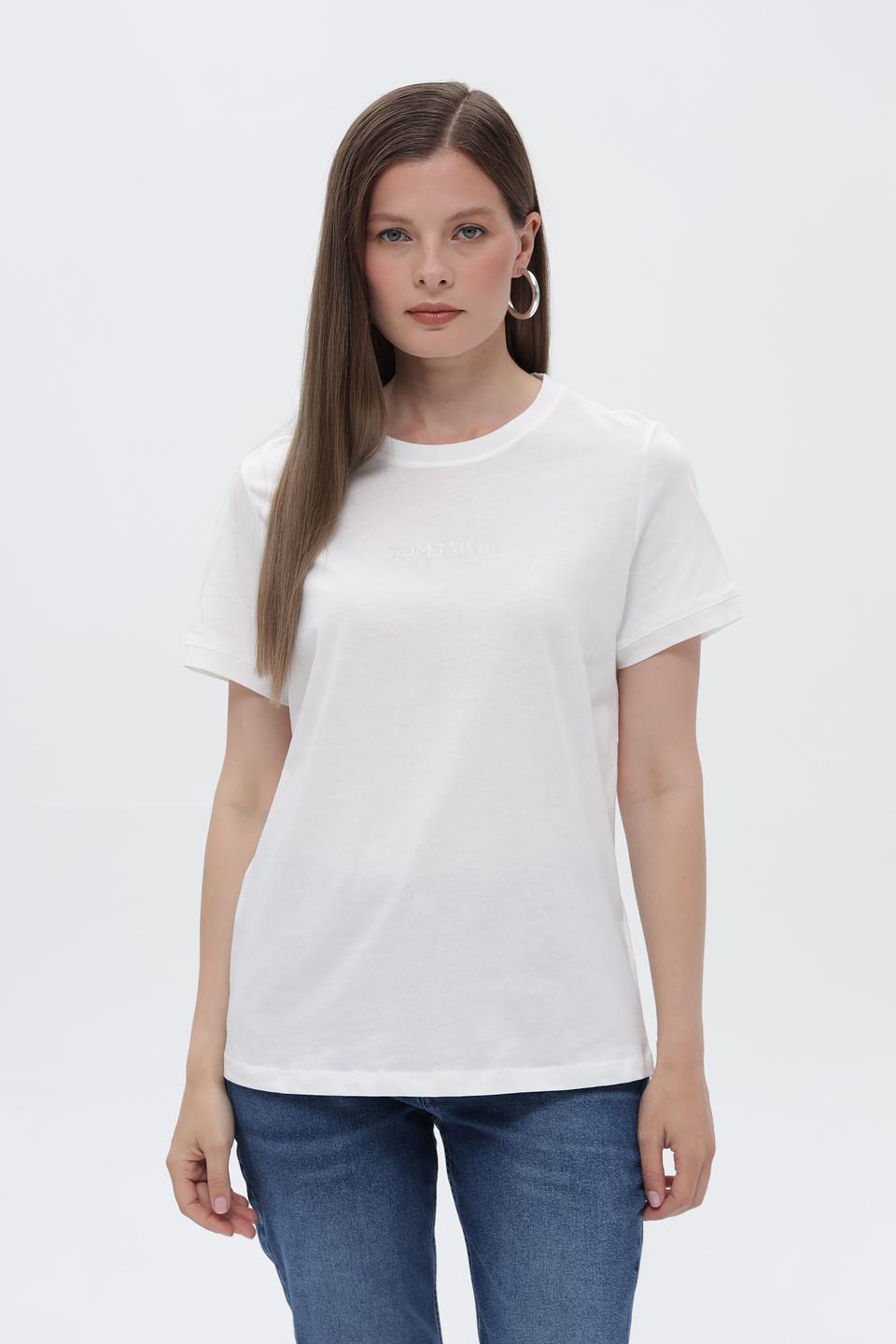 Футболка Tom Tailor женская белая