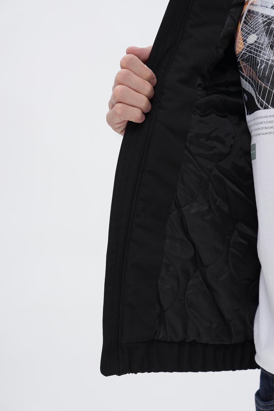 Куртка Tom Tailor denim чёрная