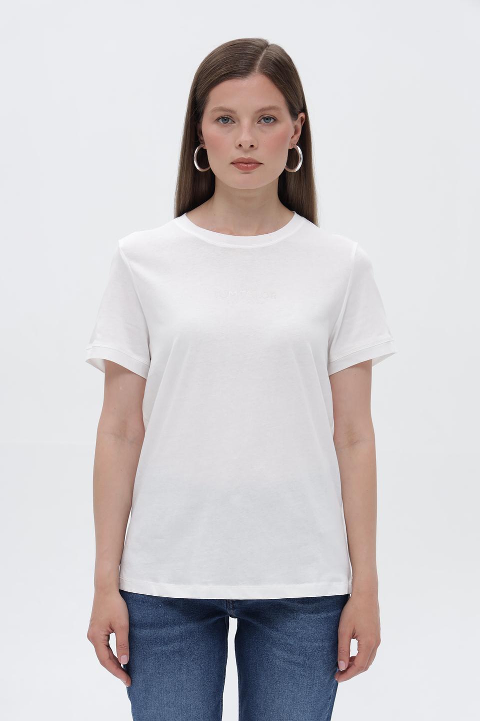 Футболка Tom Tailor женская белая
