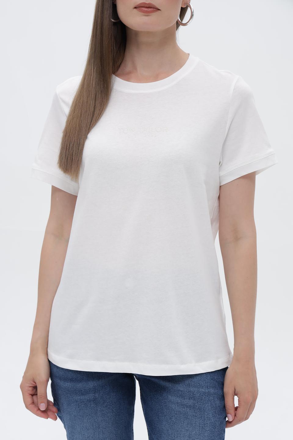 Футболка Tom Tailor женская белая