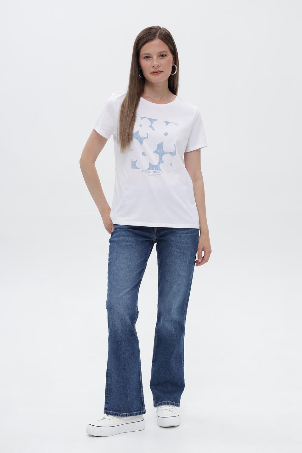 Футболка Tom Tailor denim с цветами