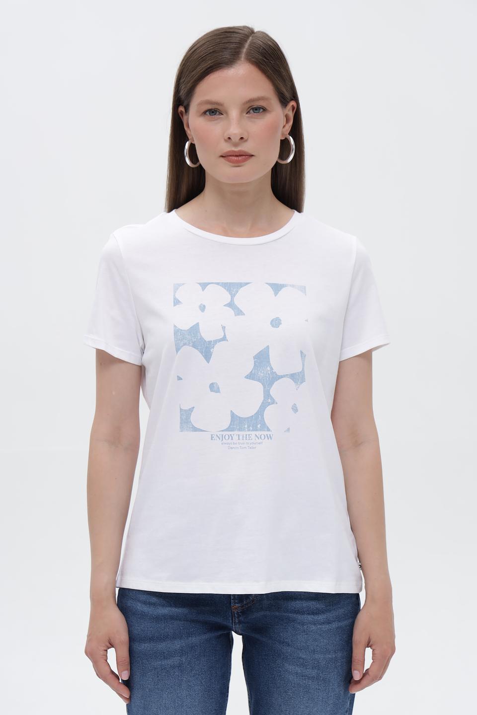 Футболка Tom Tailor denim с цветами