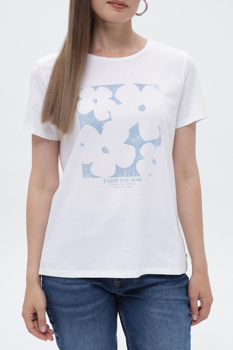 Футболка Tom Tailor denim с цветами