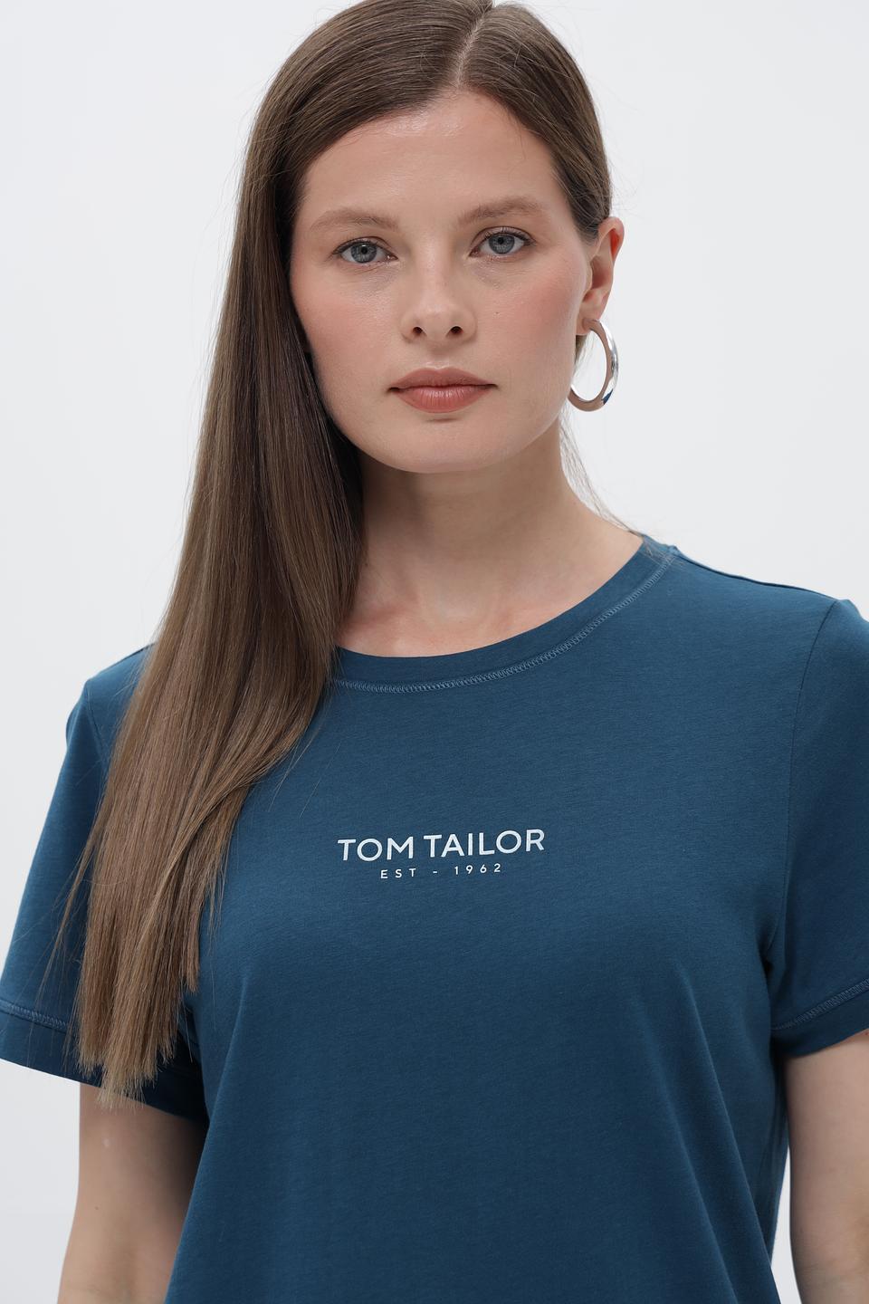 Футболка Tom Tailor бирюзовая