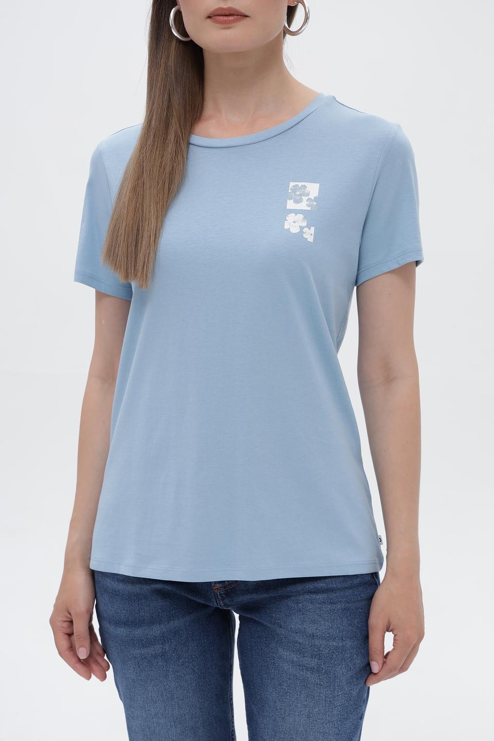 Футболка Tom Tailor denim голубая