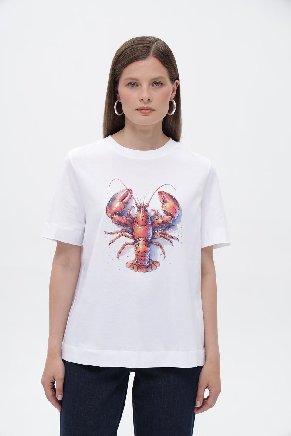 Футболка Rich and Royal с принтом