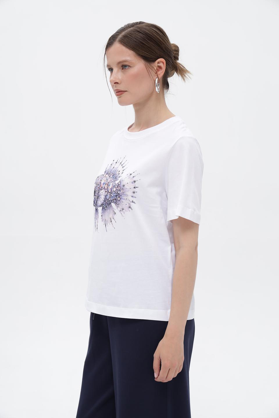 Футболка Rich and Royal с принтом