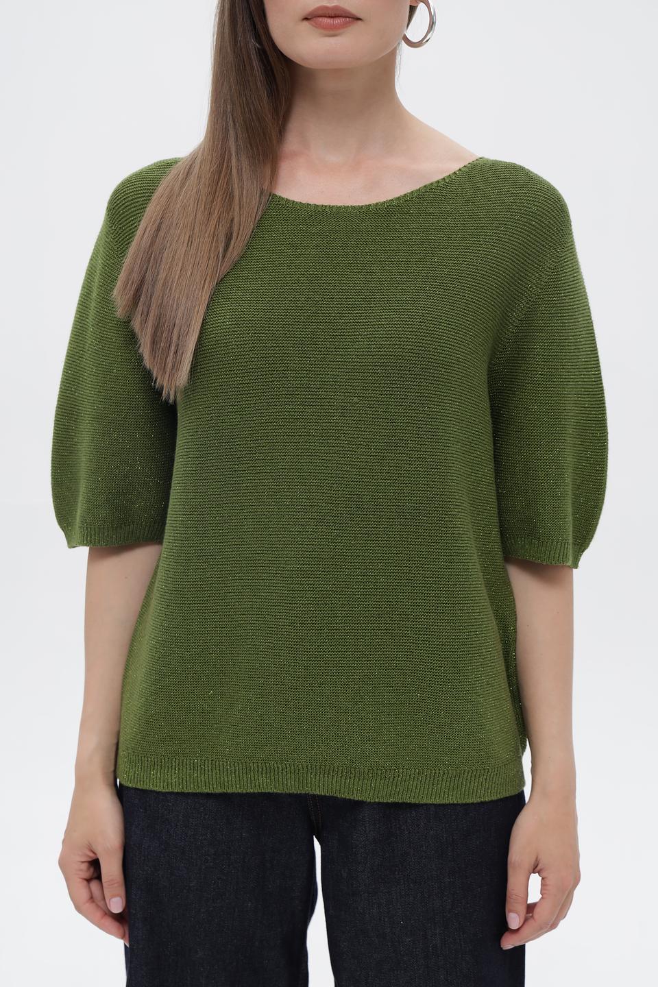 Пуловер Rabe collection оливковый