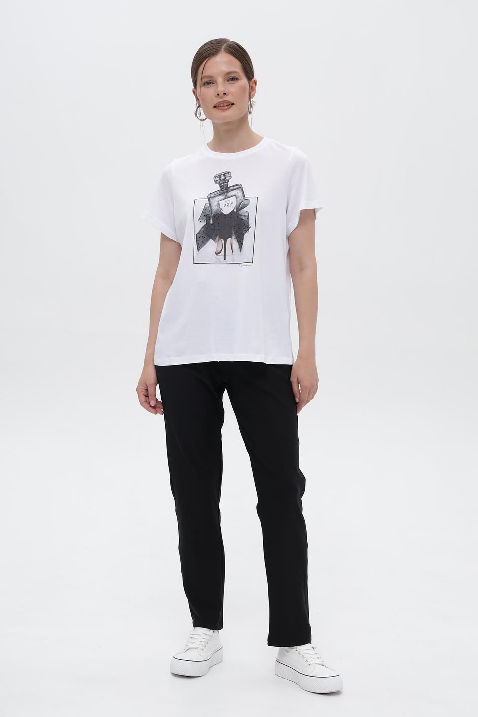 Футболка Catnoir с принтом "Парфюм"