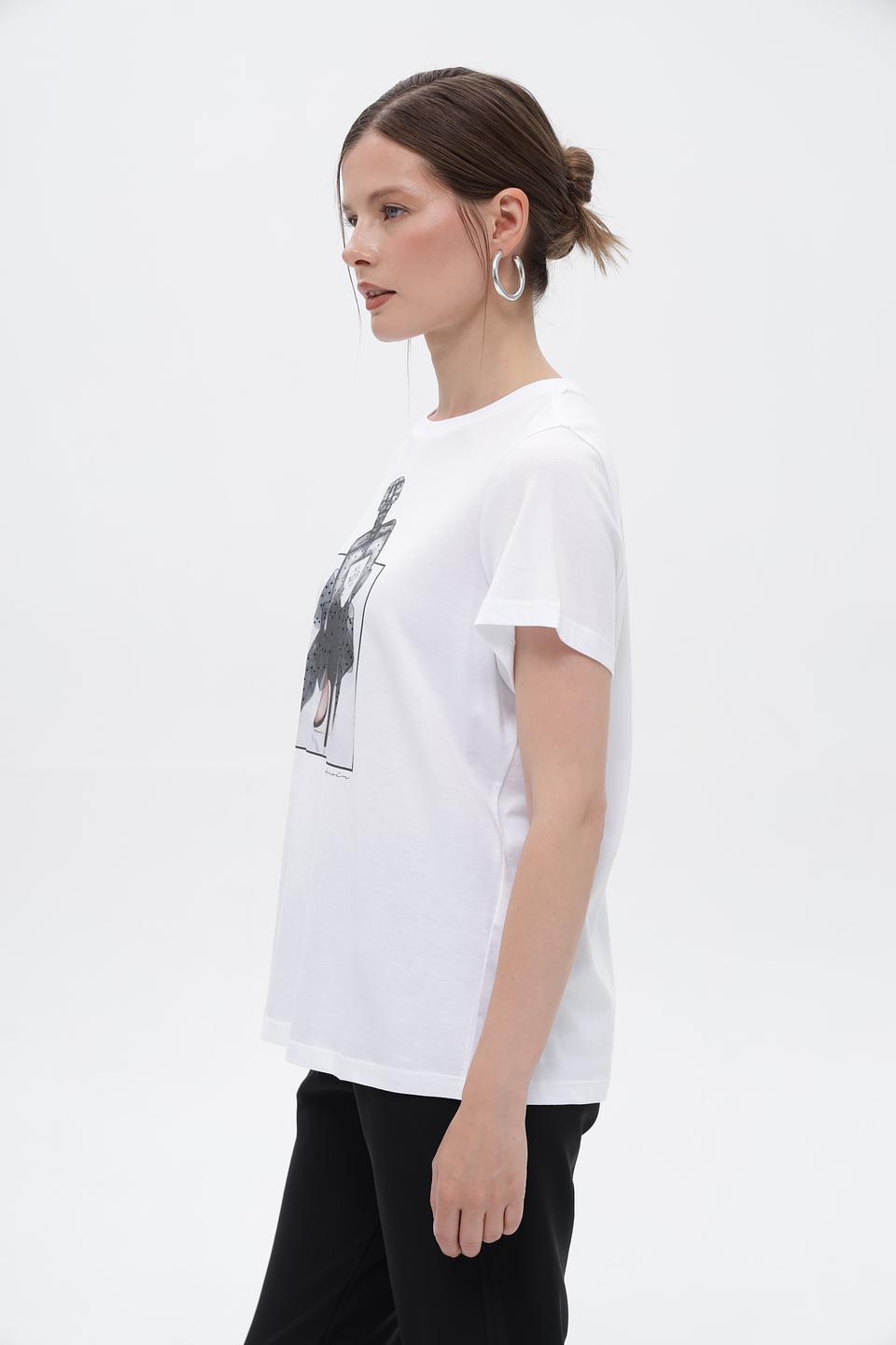 Футболка Catnoir с принтом "Парфюм"