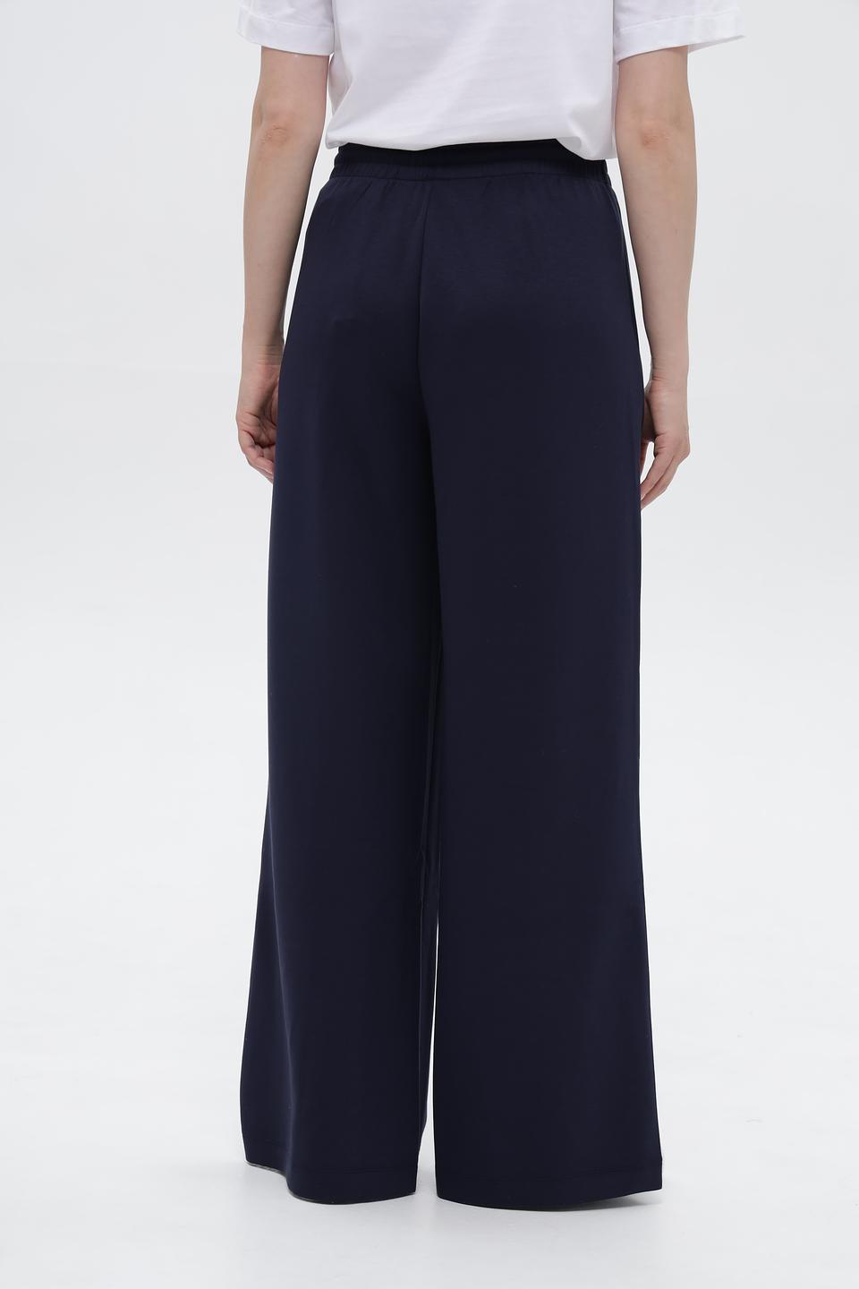 Брюки палаццо Miss Lagotte тёмно-синие