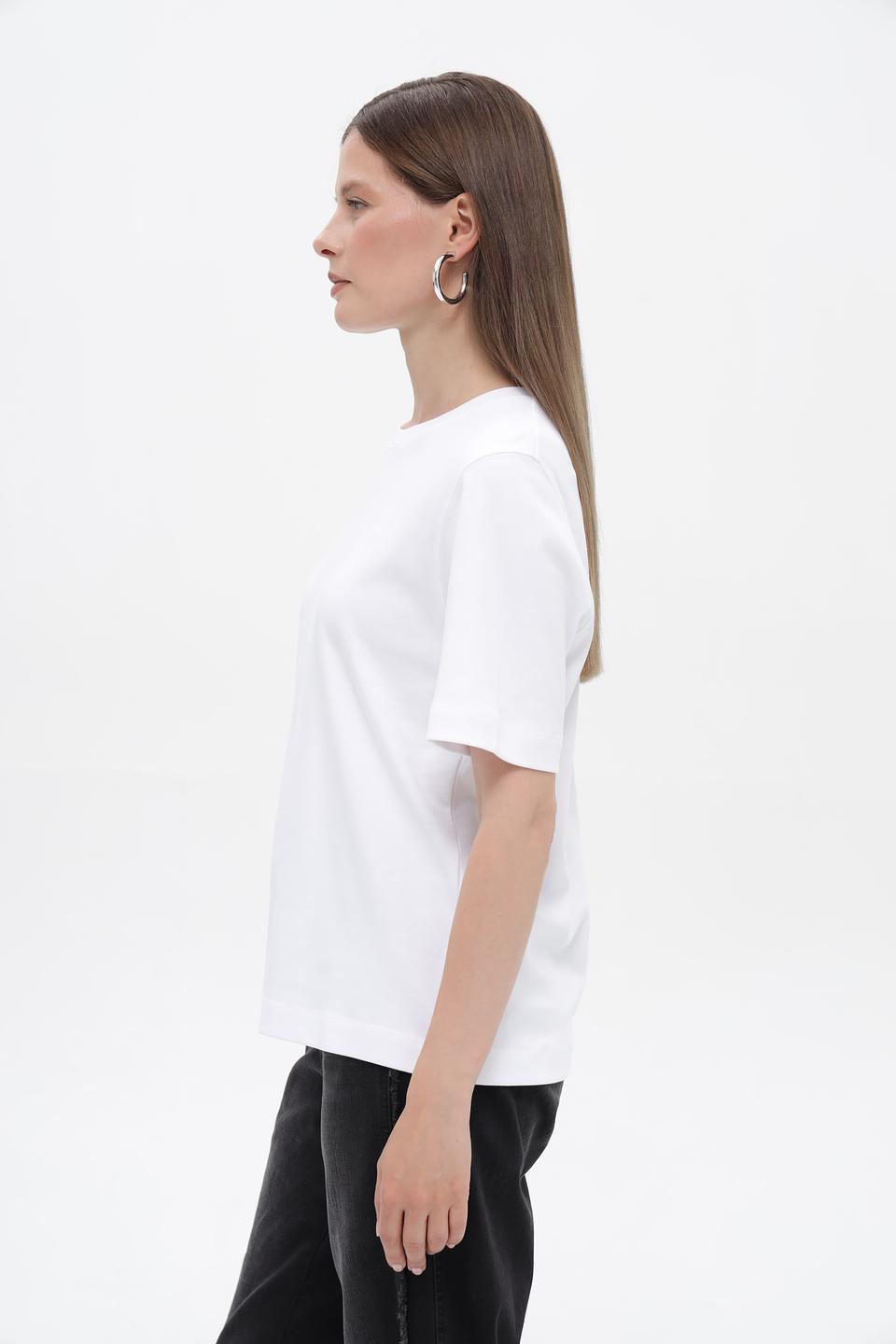 Футболка Oui женская белая
