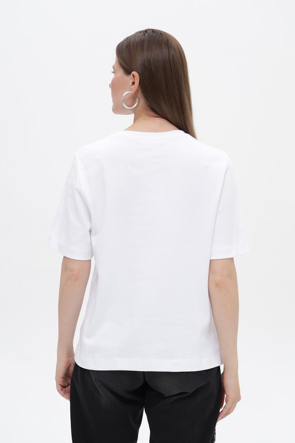 Футболка Oui женская белая