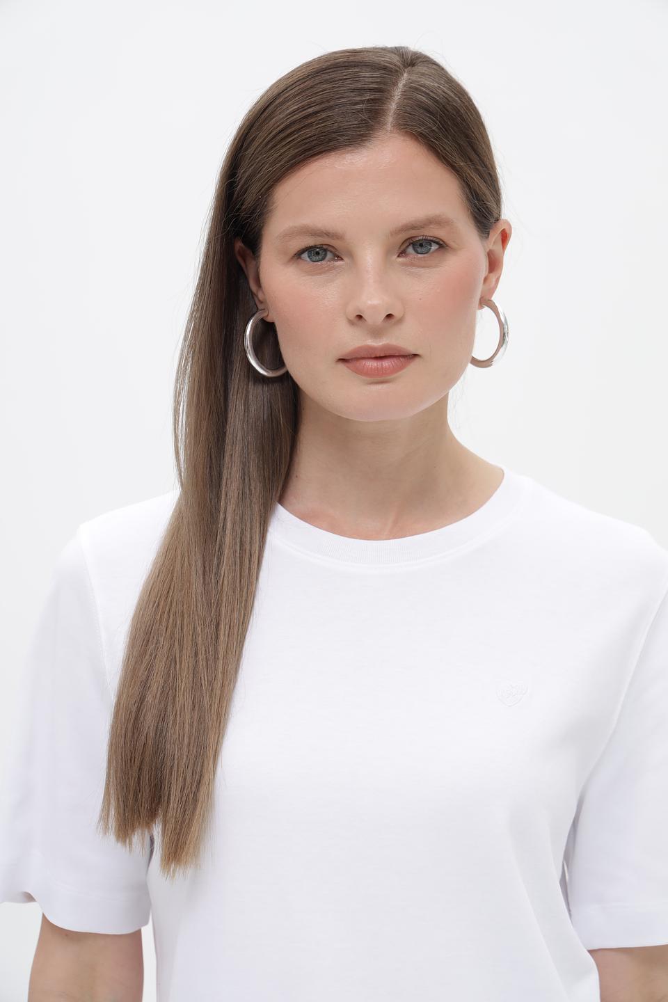 Футболка Oui женская белая