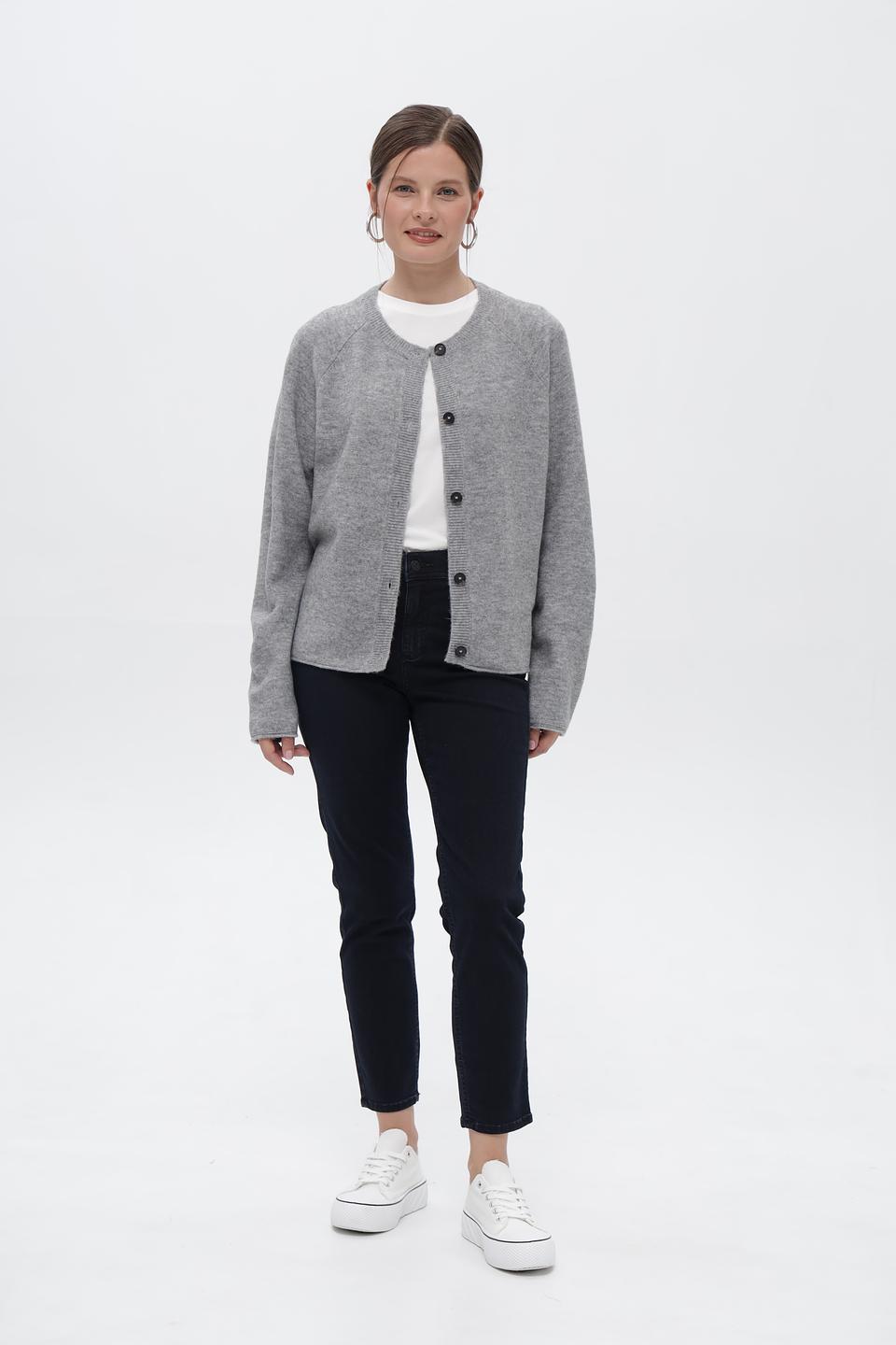 Жакет Miss Lagotte серый